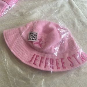 Brand new in packaging! Jeffree star terry cloth bucket hat.